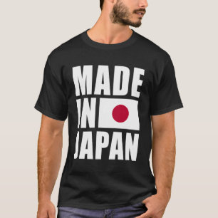 Made in Japan - japanische Flagge T-Shirt