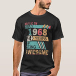 Made In July 1968 Happy Birthday 54 Years Of Being T-Shirt<br><div class="desc">Made In July 1968 Happy Birthday 54 Years Of Being Awesome</div>