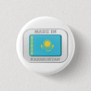 Made in Kasachstan Button