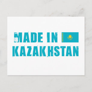 Made in Kasachstan Postkarte