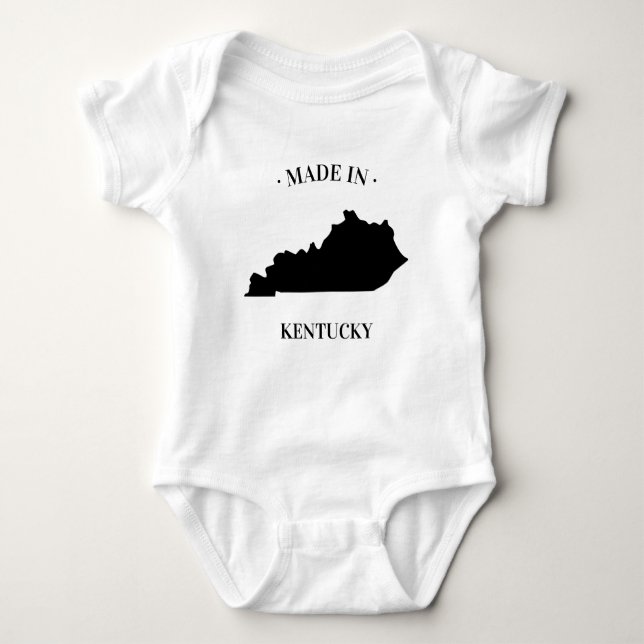 Made in Kentucky KY Baby Bodysuit Baby Strampler (Vorderseite)