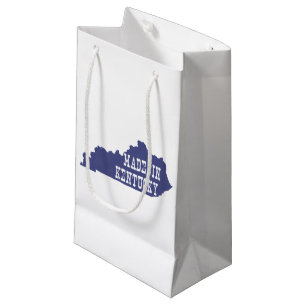 Made in Kentucky Silhouette Geschenktasche Kleine Geschenktüte