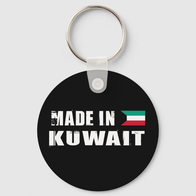 Made in Kuwait Schlüsselanhänger (Vorderseite)