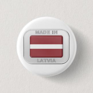 Made in Lettland Button