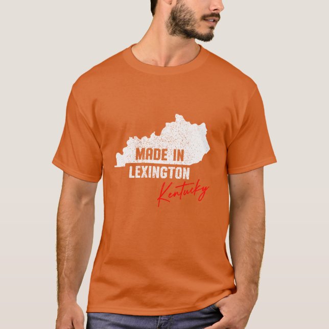 Made In Lexington Kentucky Oversized T-Shirt (Vorderseite)