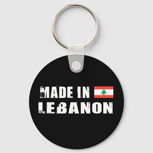 Made in Libanon Schlüsselanhänger (Vorderseite)