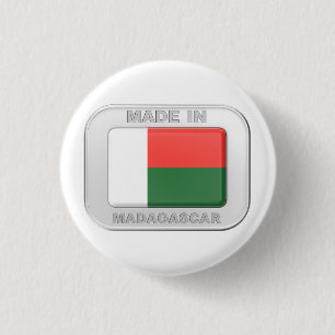 Made in Madagaskar Button