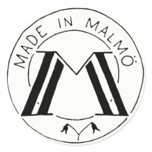 Made in Malmö Aufkleber