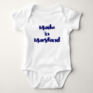 Made in Maryland Baby Strampler
