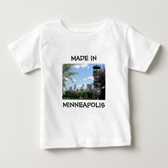 Made in Minneapolis baby Shirt (Vorderseite)
