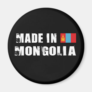 Made in Mongolei Magnet