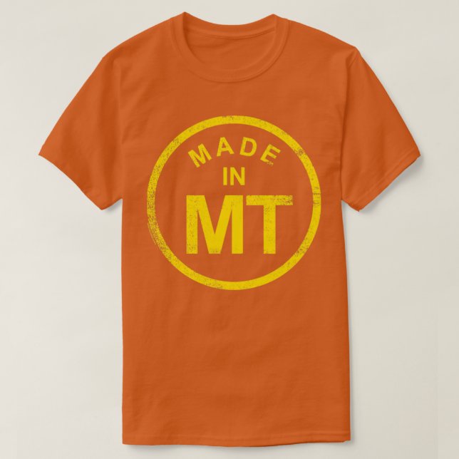 MADE IN MONTANA T-Shirt (Design vorne)