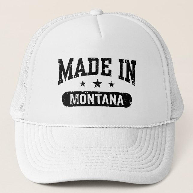 Made in Montana Truckerkappe (Vorderseite)