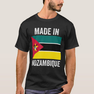 Made in mosambique // World Country National Flag T-Shirt