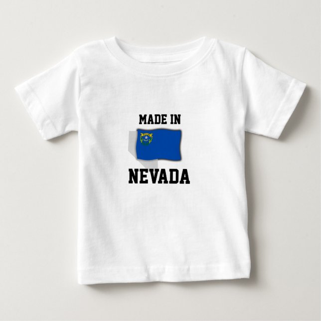 Made in Nevada Baby T-shirt (Vorderseite)