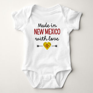 Made in New Mexico mit Liebe Baby Strampler