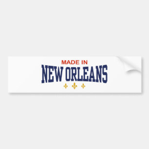 Made in New Orleans Autoaufkleber
