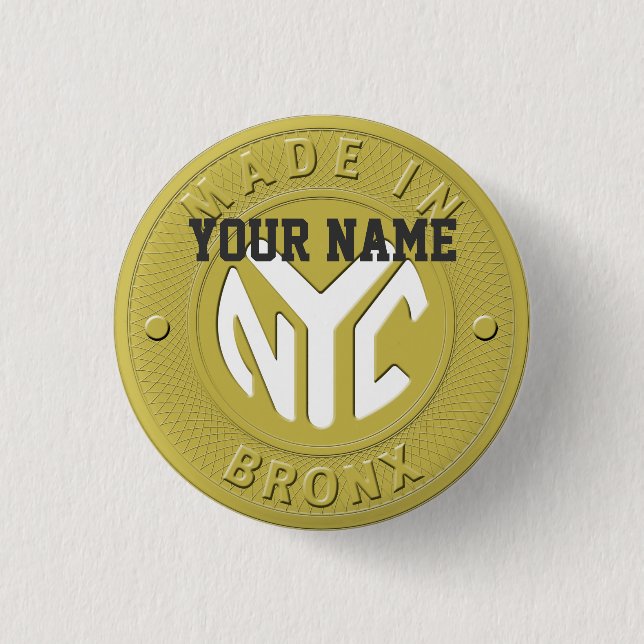 Made in New York Bronx Button (Vorderseite)