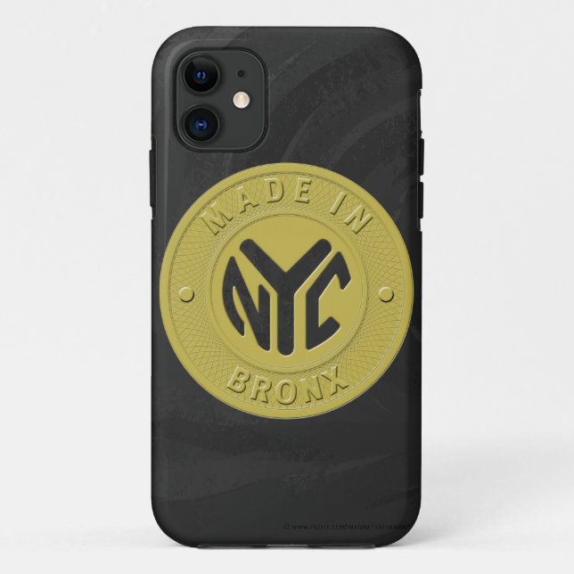 Made in New York Bronx Case-Mate iPhone Hülle (Rückseite)