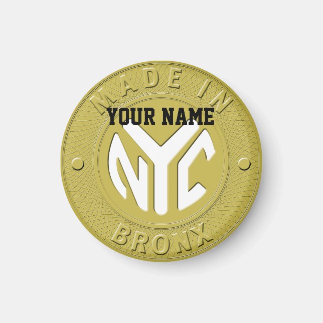Made in New York Bronx Magnet (Vorne)