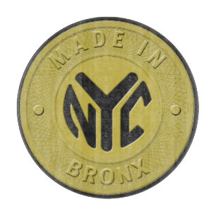 Made in New York Bronx Schneidebrett