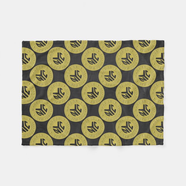 Made in New York Fleecedecke (Vorderseite (Horizontal))