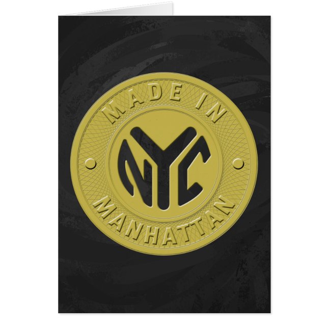 Made in New York Manhattan (Vorne)