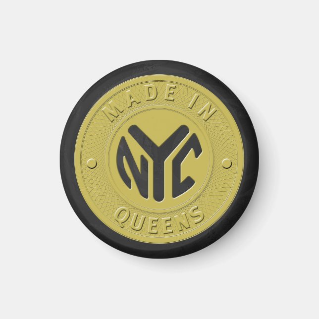 Made in New York Queens Magnet (Vorne)