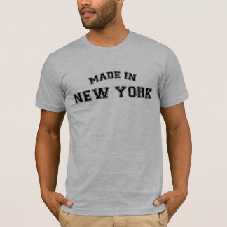 Made in New York T - Shirt City Geboren