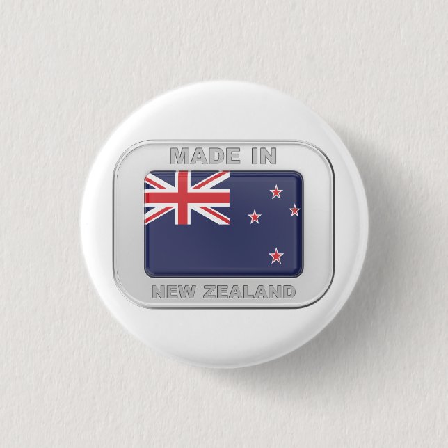 Made in New Zealand Button (Vorderseite)