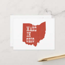 Made in Ohio Postcard Postkarte