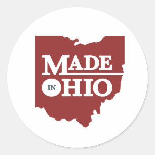 Made in Ohio Stickers