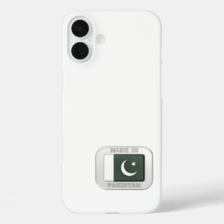 Made in Pakistan iPhone 16 Plus Hülle