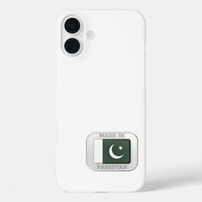Made in Pakistan Case-Mate iPhone Hülle (Rückseite)