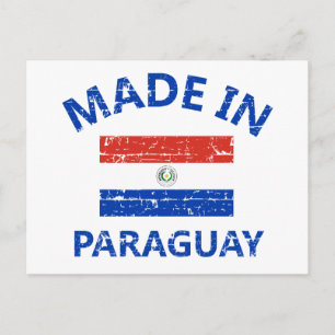 Made in Paraguay Postkarte