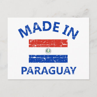 Made in Paraguay Postkarte
