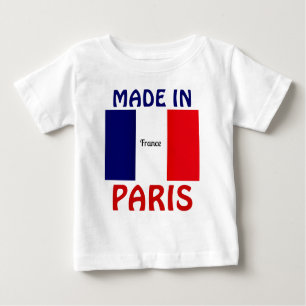 Made in Paris baby Shirt
