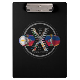 Made in Philippines 1975 Klemmbrett