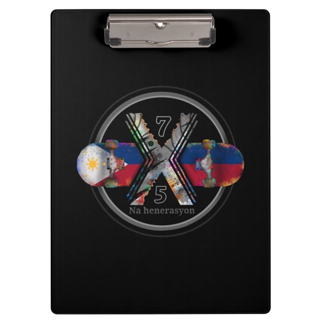 Made in Philippines 1975 Klemmbrett (Vorderseite)