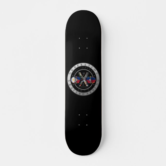 Made in Philippines 1975 Logo Skateboard (Vorne)