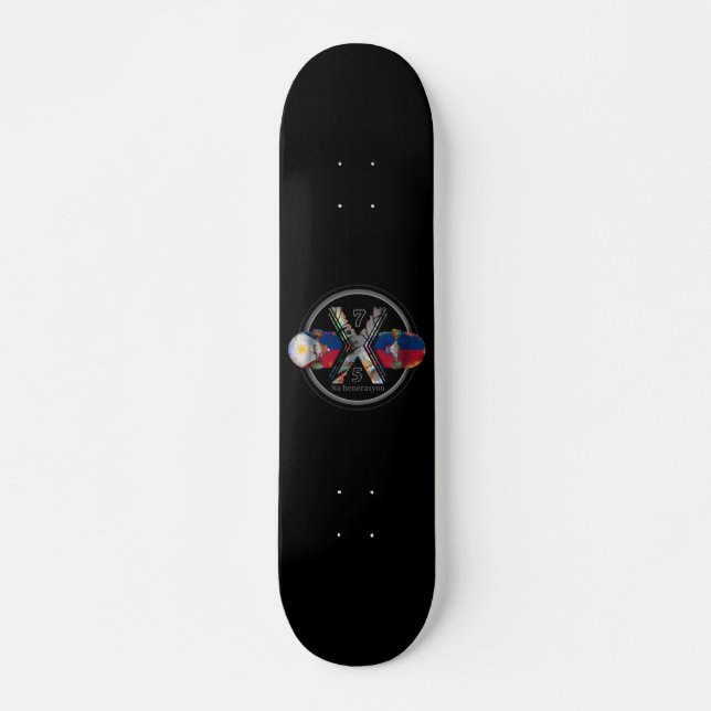 Made in Philippines 1975 Skateboard (Vorne)