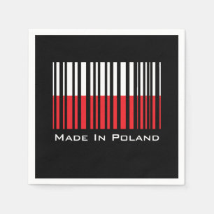 Made in Poland Bar Napkins Serviette