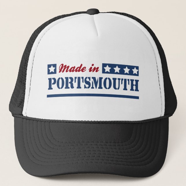 Made in Portsmouth Truckerkappe (Vorderseite)