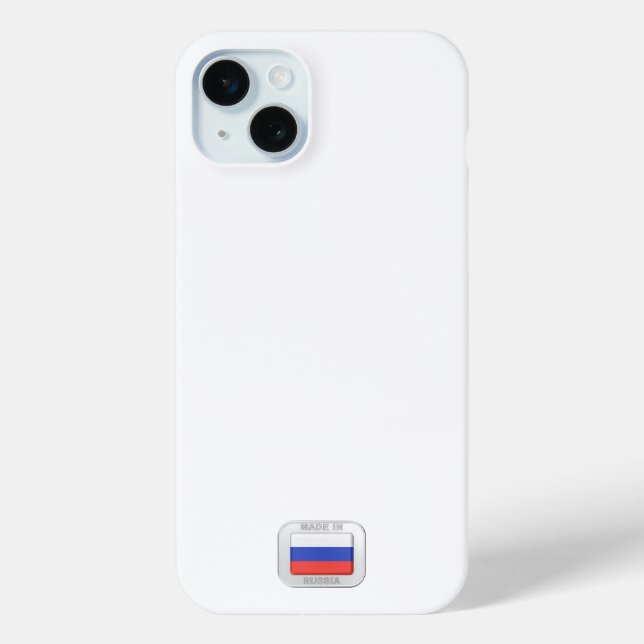 Made in Russia Case-Mate iPhone Hülle (Rückseite)
