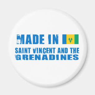 Made in Saint Vincent und die Grenadinen Magnet