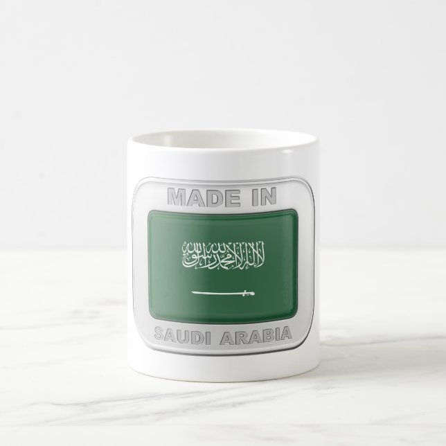 Made in Saudi-Arabien Kaffeetasse (Mittel)