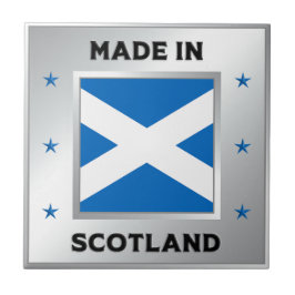 Made in Schottland Fliese