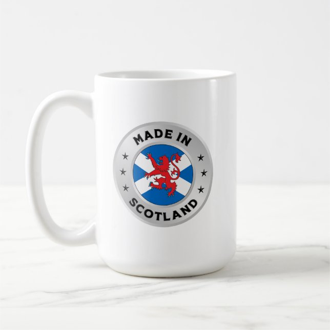 Made in Schottland Kaffeetasse (Links)