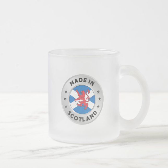 Made in Schottland Mattglastasse (Rechts)