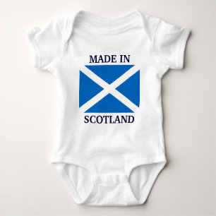 Made in Scotland Custom Baby Bekleidung Baby Strampler